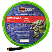 5/16" x 100' Poly Hose w/o Fittings (Green), 1/4" NPT