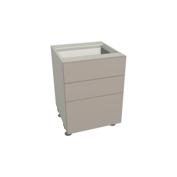 Capri Base 3 Drawers 24" x 34.5" x 23.75"