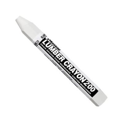 Lumber Crayon - White - Wax Based