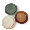 Hazara Leaf Plate Green 8.75" x 8.25"