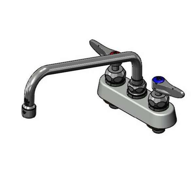 T&S Brass B-1112-CR Workboard Faucet Deck Mount