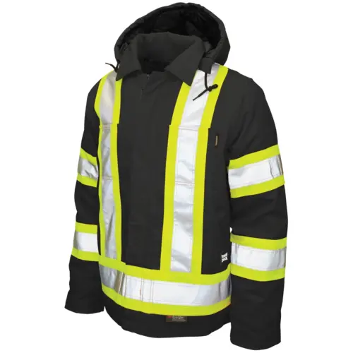 TOUGH DUCK S457 - Duck Safety Jacket  - Black