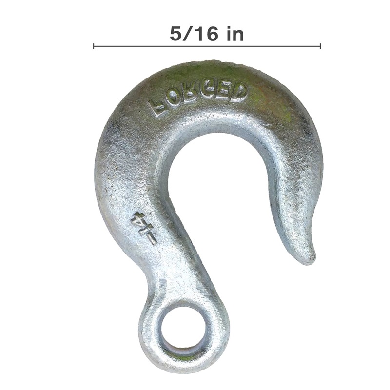 Braber Equipment 5/16" Eye Slip Hook