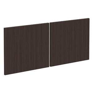  PL44LD - PAIR LAMINATE HUTCH DOORS - Espresso
