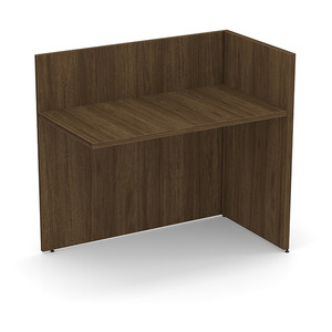 PL180 23X42 GALLERY RETURN- Modern Walnut