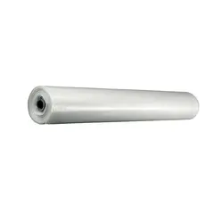 24 X 48" 4 MIL CLEAR POLY SHEETING, CENTER-FOLD, PERF'D ON A ROLL, 200/RL