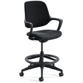 Niro Drafting Chair - Black