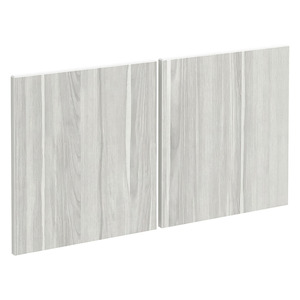 PL41LD PAIR LAMINATE DOORS FOR PL141- SILVER BIRCH