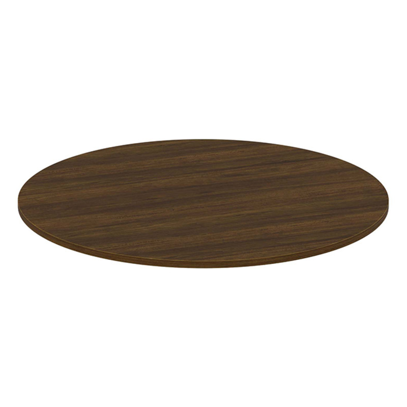 PLT48R - 48" ROUND TABLE TOP - Modern Walnut