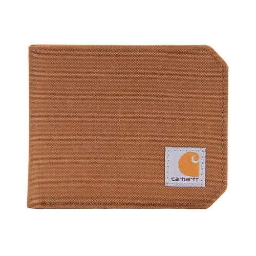 CARHARTT B660 - Nylon Duck Bifold Wallet - Brown