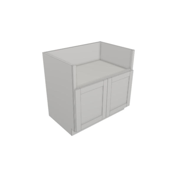 Metropolitan White Farm Sink Base - 36 W X 34 1/2 H X 24 D