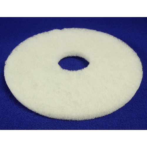 Floor Pads, 14" White (5 Pack)
