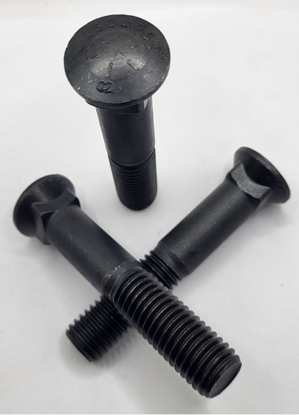 5/8" - 11 X 3 1/2" #3 DOME HEAD PLOW BOLT SAE J429 GR 8 PLAIN PER PRINT