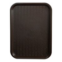 Winco FFT-1014B Fast Food Tray, 10" x 14", Black