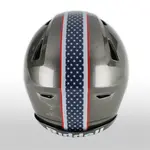 Patriotic Stars & Stripes American Flag Football Helmet Stripes 