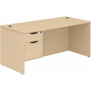 CLASD1017- Classic Desk 60" X 30" with Box/File Pedestal- Maple