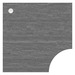 PLT3636 36" x 36" CORNER WORK SURFACE - Newport Gray