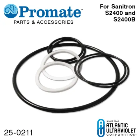 O-Ring and Gasket Set for Sanitron S2400B