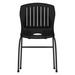 3044 Tec Stacking Guest Chair - Black