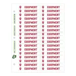 Shelf ID Adhesive Sticker Sheets