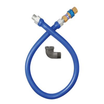 Dormont Manufacturing 1675BPQ72 Dormont Blue Hose Moveable Gas Connector Hose Assembly 3/4" Dia.