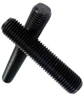 1 1/8" - 12 X 24" FULLY THREADED STRAIGHT ROD SAE J429 GR 8 PLAIN