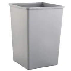 RUBBERMAID HANDS-FREE TRASH CAN 35 GALLON GRAY   RUB137CGR    1/EA