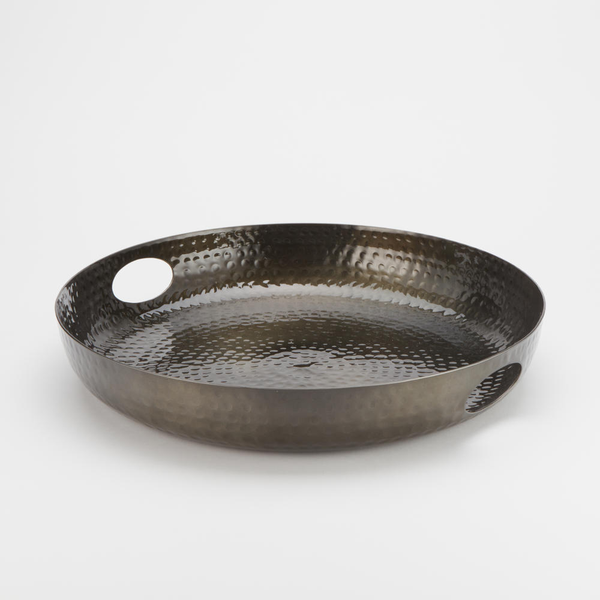 Hammered Aluminum Beverage Tubs and Trays
