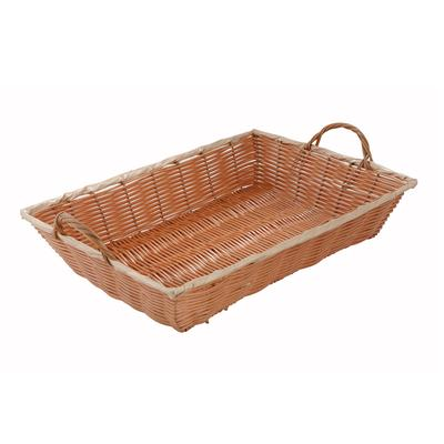 Winco PWBN-16B Woven Basket 16" X 11" X 3" 