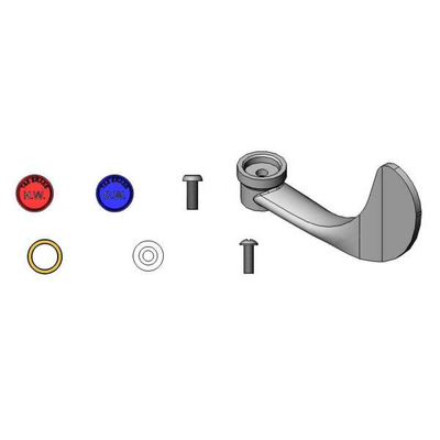 T&S Brass B-WH4-K Wrist-Action Handle 4" Long