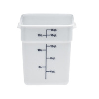 Cambro 18SFSP148 Poly 18 qt. CamSquare Containers