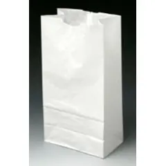 1# 3-1/2 X 2-3/8 X 6-5/8 35 LB WHITE SOS BAG UNPRINTED 1000/CS  175-4-001W