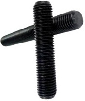 1 3/4" - 5 X 24" FULLY THREADED STRAIGHT ROD SAE J429 GR 8 PLAIN