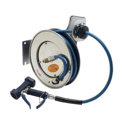 T&S Brass B-7133-05 Hose Reel System Open