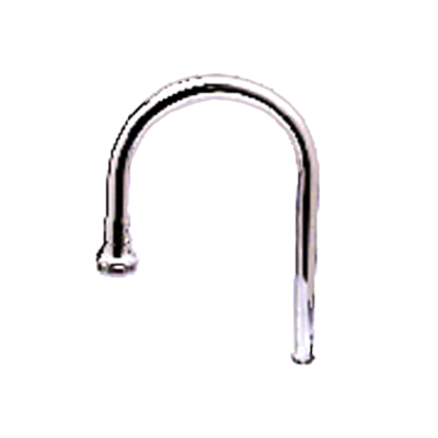 T&S Brass B-0524 Rigid Gooseneck Spout 5-1/2" Spread