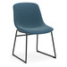 36241BLUEF0366 - ZEST GUEST CHAIR- DARK BLUE