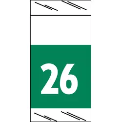 Original COL'R'TAB® 71700 Yearcode Label Rolls