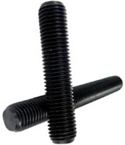 2" - 12 X 24" FULLY THREADED STRAIGHT ROD SAE J429 GR 8 PLAIN