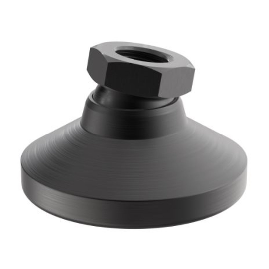 Carr Lane CL-8-LF-BO Leveling Feet (Steel, Black Oxide Finish)