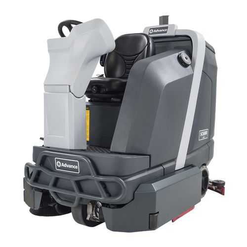 Demo Advance SC6000 36C 36" Cylindrical Rider Floor Scrubber w/ EcoFlex 312AH AGM OBC