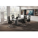 7307 HB MESH CHAIR W/HR-BLKM2451001