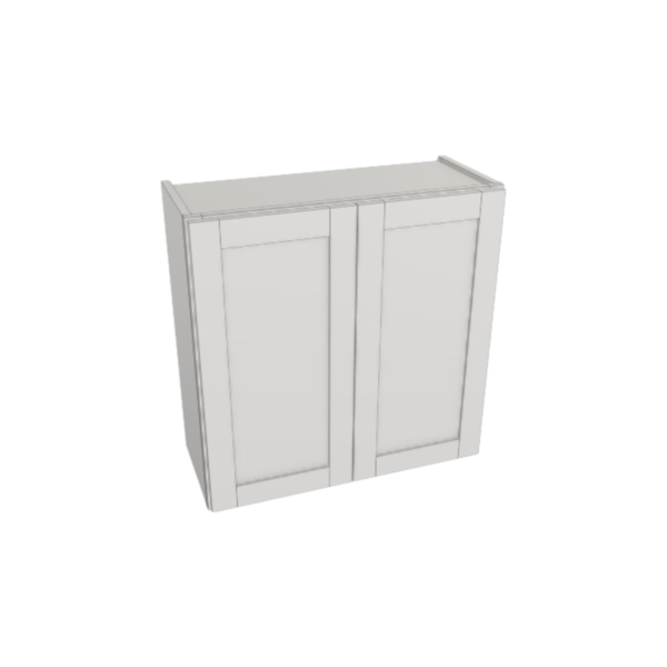 Metropolitan White Wall - 30 W X 30 H X 12 D