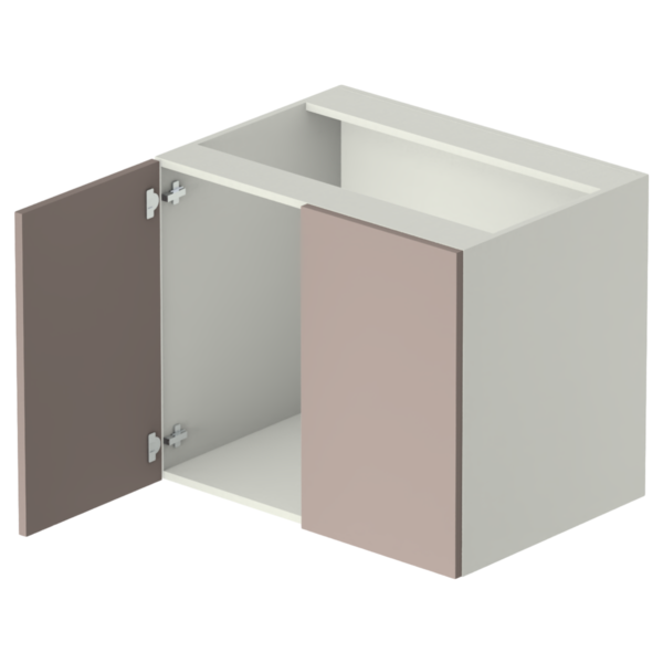 Capri Vanity Sink Base Floating 24" x 25.5" x 21"