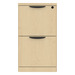 PL249 MOBILE PEDESTAL FILE/FILE - Maple