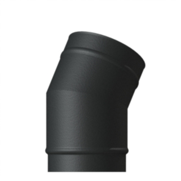 150mm VE 30 Degree Elbow Matt Black