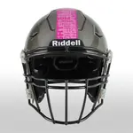 Breast Cancer Awareness Pink Football Helmet Stripes - Style 2