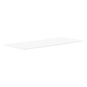 PLBE3072 30X72 BEVELED EDGE  RECTANGULAR TOP - White