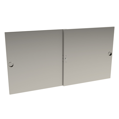 Cadco GG4-SD Locking Security Doors Swing-Out Doors With (2) Key