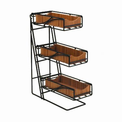 Cal-Mil 1235-13-60 5-1/4"W x 14"D x 18"H Condiment/Flatware Display