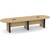  12' Classic Racetrack Conference Table with Accent Base - Aspen Top, Black Base
